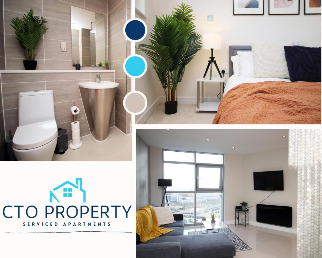 The Skyline - Luxury City Centre Flat With Designated Parking كارديف المظهر الخارجي الصورة